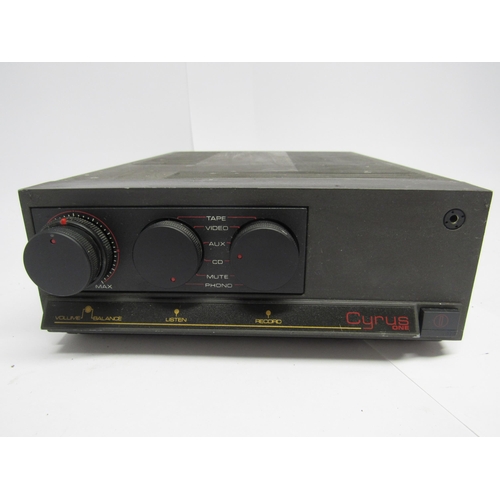 7398 - A Mission Electronics Cyrus One integrated amplifier