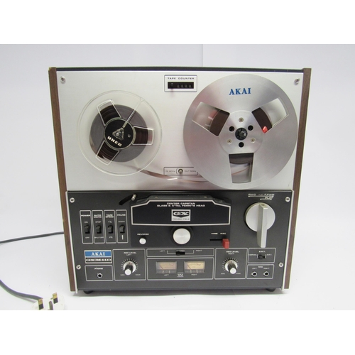 7401 - AN Akai GX-M11D reel to reel tape recorder, serial no. 61112-00481