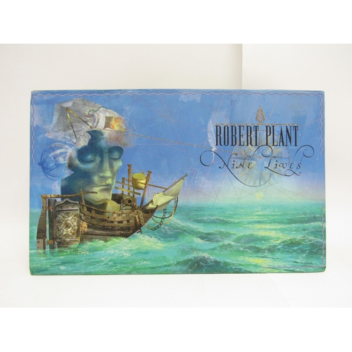 7167 - ROBERT PLANT: 'Nine Lives' CD box set comprising nine CD albums and one DVD, with booklet (Rhino Rec... 