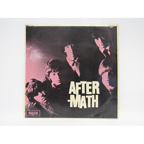 7204 - THE ROLLING STONES: 'Aftermath' LP (Decca LK 4786, vinyl and sleeve G+). Back cover bearing signatur... 