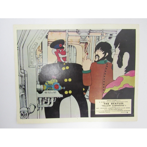 7292 - THE BEATLES: A full set of eight UK cinema lobby cards for 'Yellow Submarine' (1968) by King Feature... 