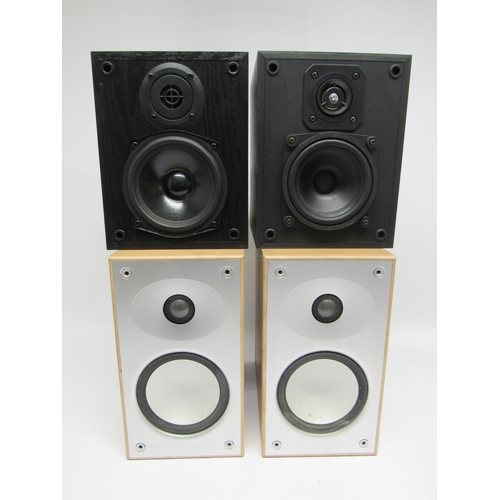 7362 - Two pairs of bookshelf speakers to include Mordaunt Short MS Avant 902 and Wharfedale Programme 30D.... 