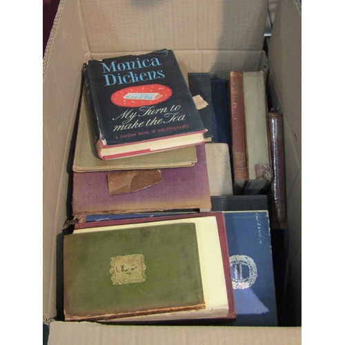 4205 - Two boxes containing a collection of books, mostly editions of The War Illustrated, Great World War ... 