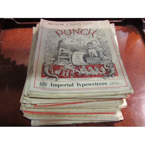 4239 - A collection of 'Punch' ephemera magazines