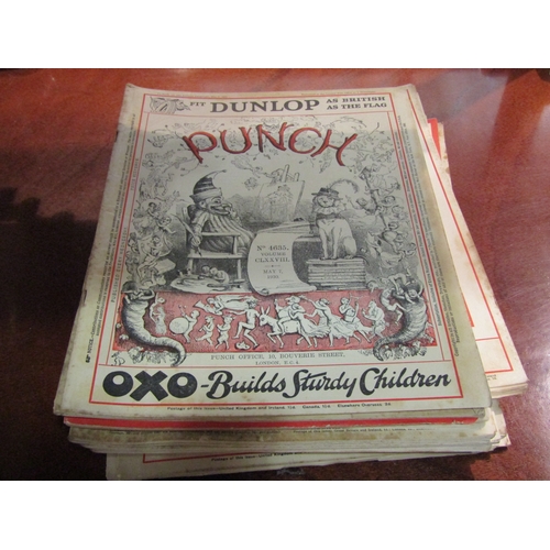 4239 - A collection of 'Punch' ephemera magazines