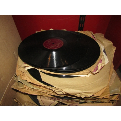 4244 - Two boxes of 78'' records