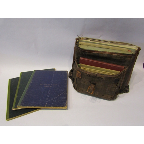 4304 - A collection of early 20th Century school child’s exercise books with manuscript entries/schoolwork ... 