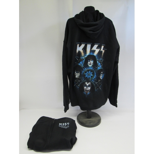 7434 - KISS: Two 'End Of The Road' world tour hoodies (2, size XXL, unworn)