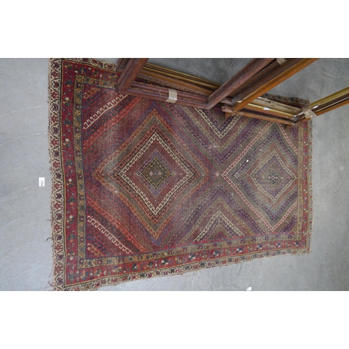 2256 - A hand-woven Turkish multi colour rug, 108 x 174cm and another 96 x 175cm (2)