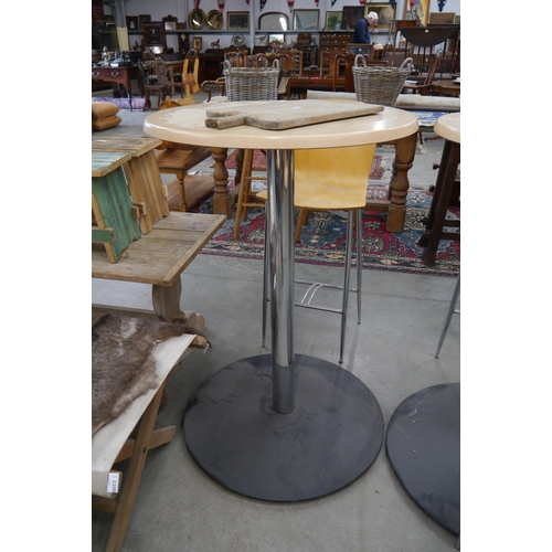 2292 - A bar table and two stools