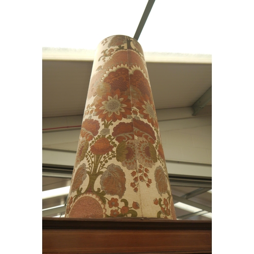 2465 - A 1970's lamp and shade