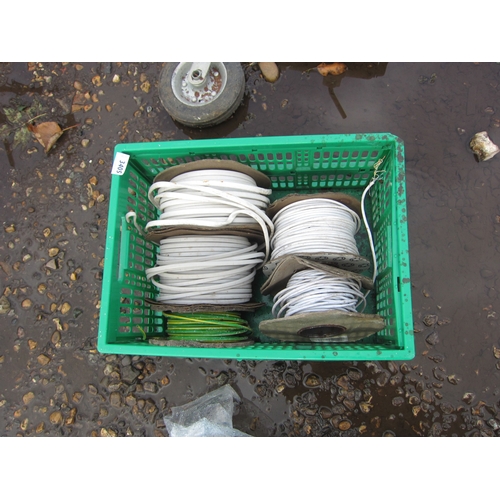 3405 - A box of mixed cable including twin and earth