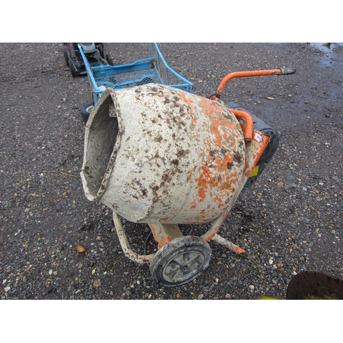 3455 - A Belle cement mixer.  DTI Failure: Please see information pages