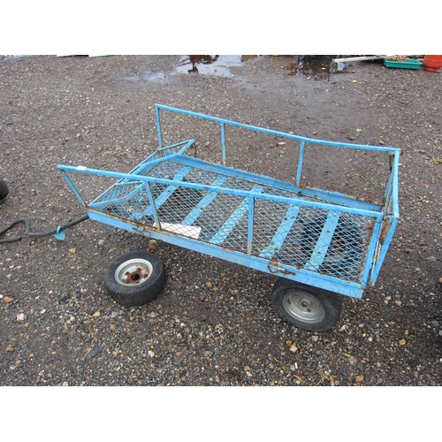 3456 - A mesh garden trolley A/F