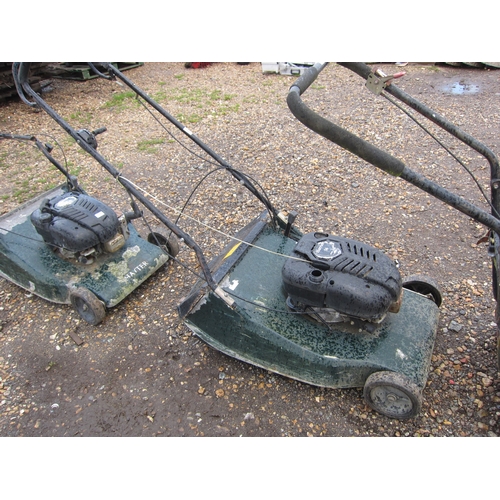 3465 - A Hayter Harrier 56 mower - no collector A/F