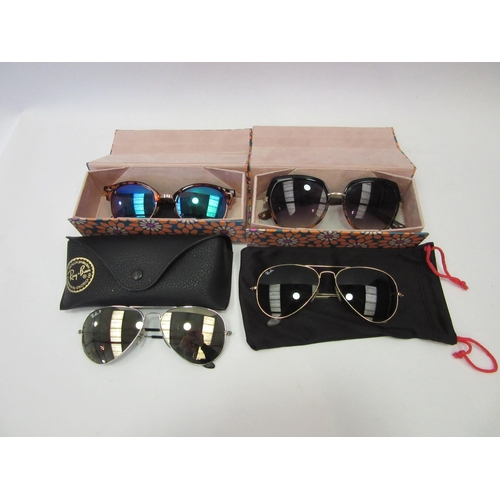 1297 - Two pairs of Ray-Ban aviators and two others (4)