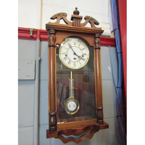 1060 - An early 20th Century wall clock (restored)