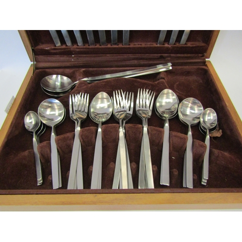 1249 - A selection of WMF Japan cutlery in associated canteen