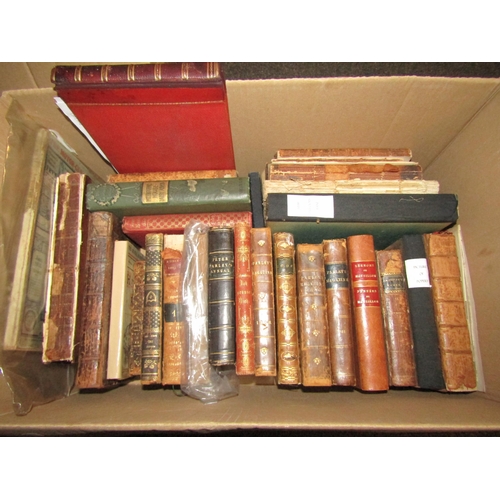 1211 - Two boxes of assorted mainly 19th Century volumes, including Peter Parley's Annuals; Illustrated Byr... 