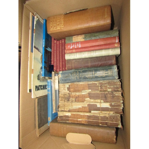 1236 - Three boxes of mixed literature, fiction and other books, etc.