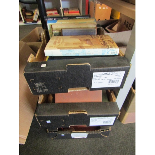 1470 - Three boxes of mixed books including Suffolk, fishing, etc. (3)