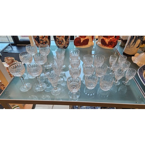 1195 - A selection of Waterford Crystal drinking glasses (26)