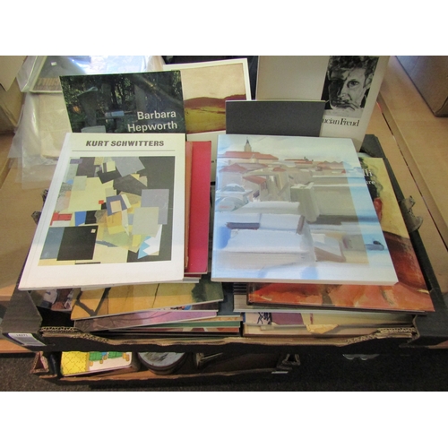 1441A - 40+ modern art exhibition catalogues and books, including Barbara Hepworth, Lucian Freud, William Ni... 