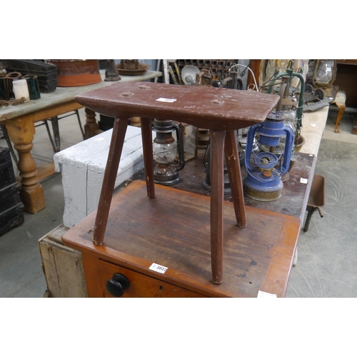 2023 - A 19th Century painted milking stool