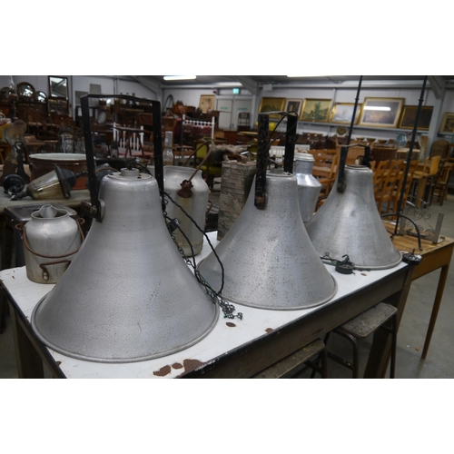 2042 - Three showground speakers converted to lamps