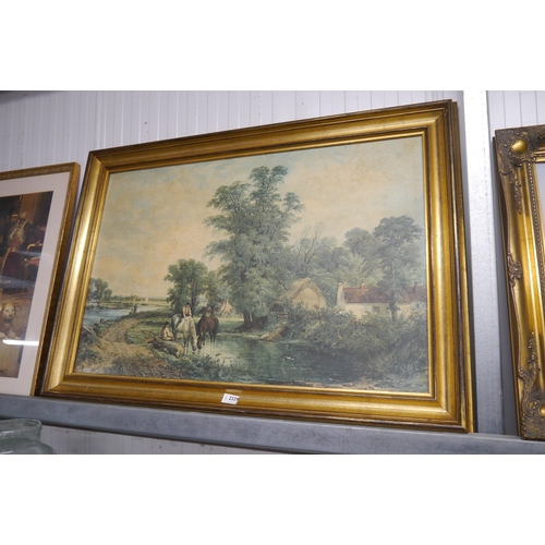 2229 - A large pair of Constable prints