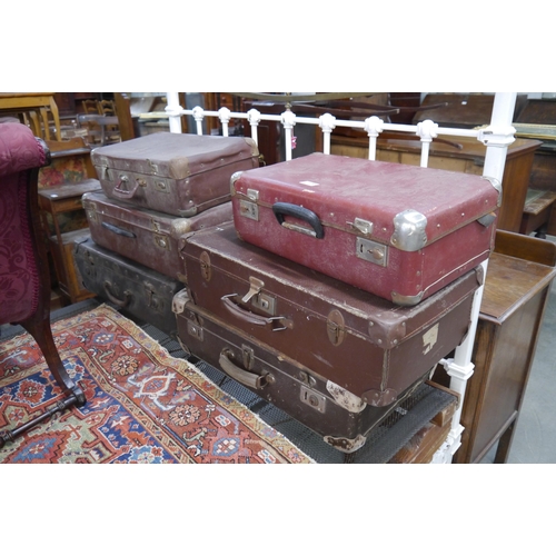 2243 - Six Vintage cases