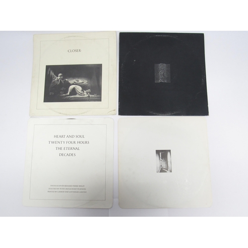 7179 - JOY DIVISION: Two original UK pressing LPs on Factory Records, both on opaque black vinyl, to includ... 