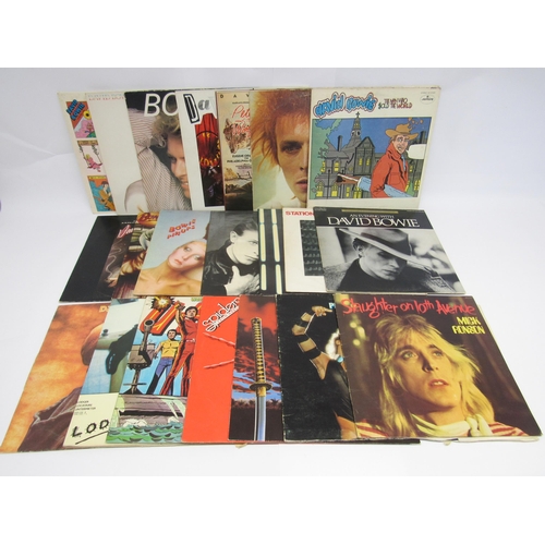 7170 - DAVID BOWIE: A collection of twenty-one David Bowie and related LPs to include 'The Man Who Sold The... 