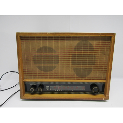 7319 - An Ekco A274 FM valve radio in wooden case, c.1956