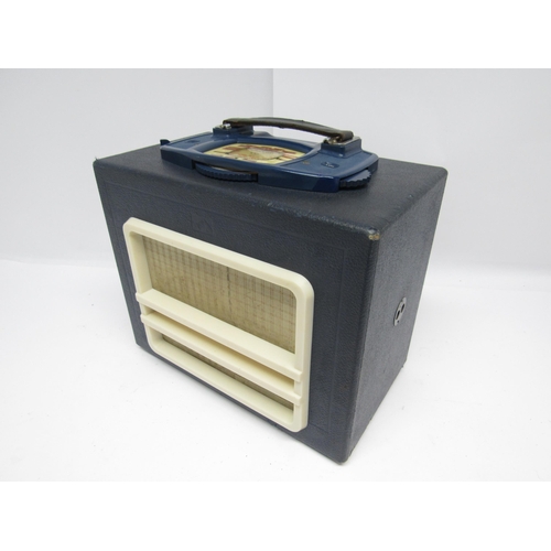 7311 - An HMV model 681 portable valve radio