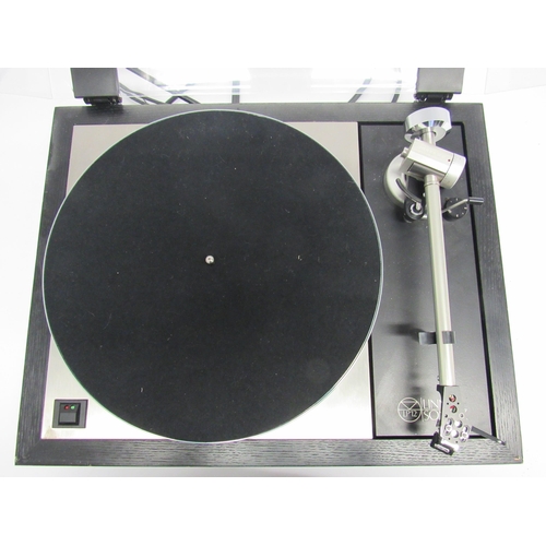 7487 - A Linn Sondek LP12 belt drive turntable with Linn Ittok LV II tonearm and Shure V15 Type III cartrid... 