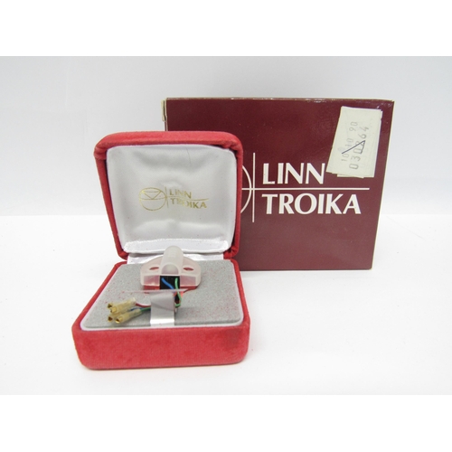 7474 - Hi-fi - A Linn Troika moving coil cartridge, serial no. 7109, in original case and card box (some st... 