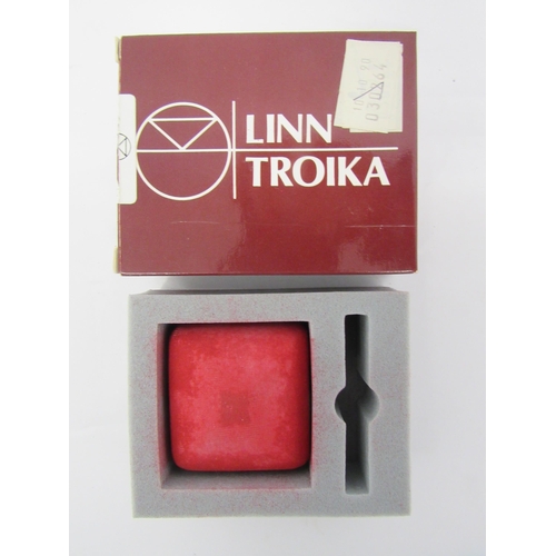 7474 - Hi-fi - A Linn Troika moving coil cartridge, serial no. 7109, in original case and card box (some st... 