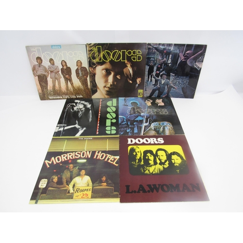 7139 - THE DOORS: Seven LPs to include 'The Doors' (K42012), 'Morrison Hotel' (K 42 080), 'Strange Days' or... 