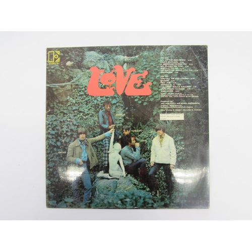 7140 - Psych - LOVE: Three original UK stereo pressing LPs with orange/black printed Elektra labels, to inc... 