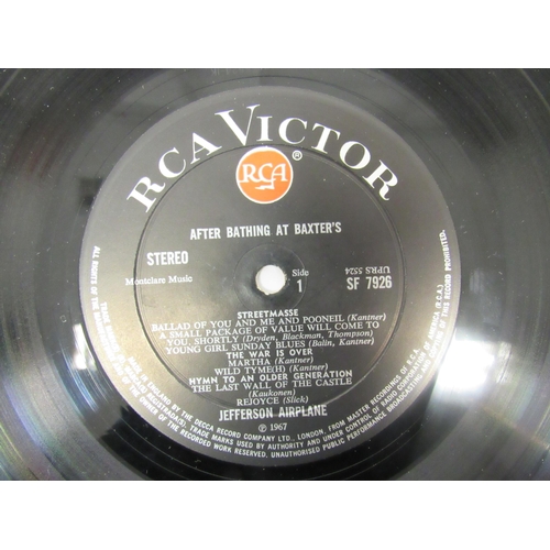 7228 - Psych - JEFFERSON AIRPLANE: Two original UK stereo pressing LPs with black/ red spot RCA labels, to ... 