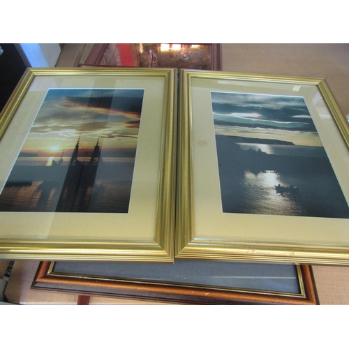 1489 - A selection of frames and prints including a limited edition print 'Spring Landscape ' by Mike Knigh... 