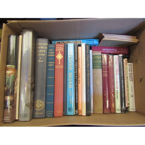 1501 - Four boxes of mainly assorted art, architecture and antiques related books