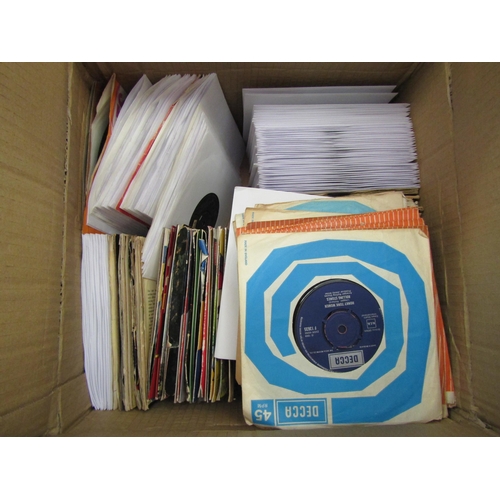 1507 - A box of 1950's and 60's vinyl 7