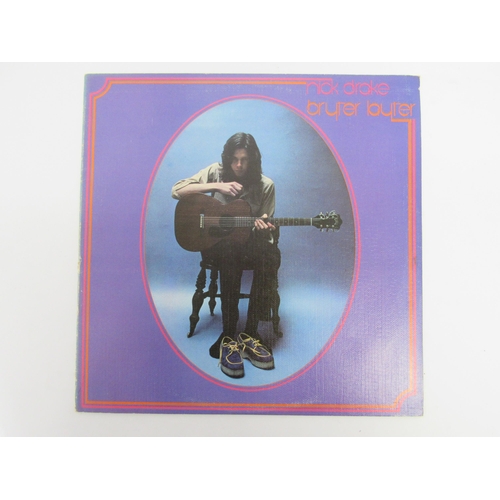 7002 - NICK DRAKE: 'Bryter Layter' LP, 1972 UK pressing with Island pink rim 'palm tree' labels, no 'stereo... 