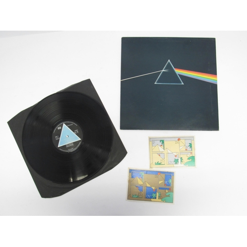 7006 - PINK FLOYD: 'The Dark Side Of The Moon' LP, original 1973 UK pressing with solid blue triangle label... 