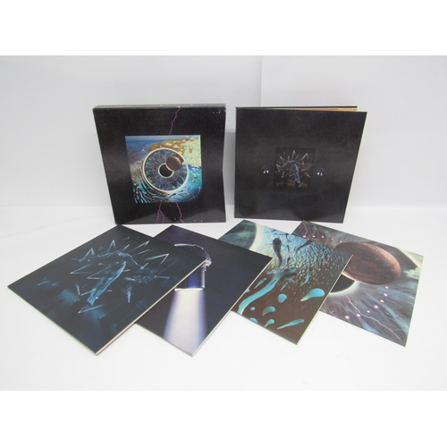 7007 - PINK FLOYD: 'Pulse' 4 x LP box set, 1995 European pressing with hardback book (EMD 1078, vinyl EX-EX... 