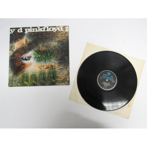 7010 - PINK FLOYD: 'A Saucerful Of Secrets' LP, 1968 UK stereo pressing with black and blue Columbia labels... 