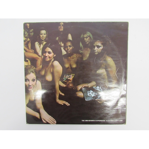 7017 - THE JIMI HENDRIX EXPERIENCE: 'Electric Ladyland' LP, original 1968 UK stereo pressing in fully lamin... 