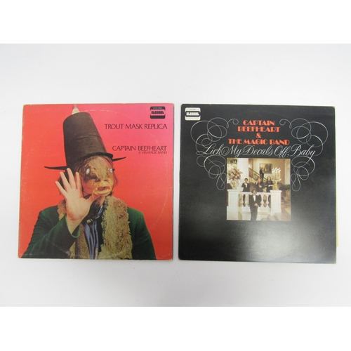 7020 - CAPTAIN BEEFHEART & HIS MAGIC BAND: Two original UK stereo pressing LPs to include 'Trout Mask Repli... 